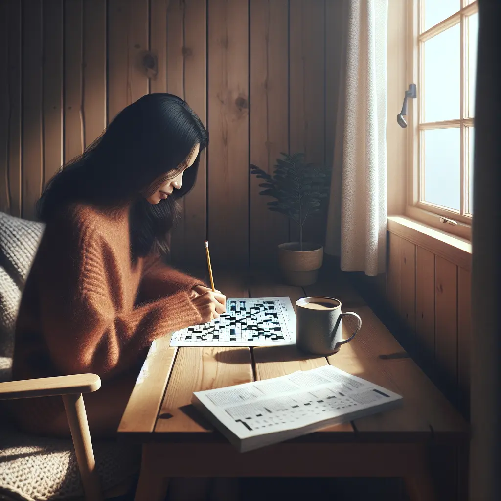 Nervøsitet Krydsord