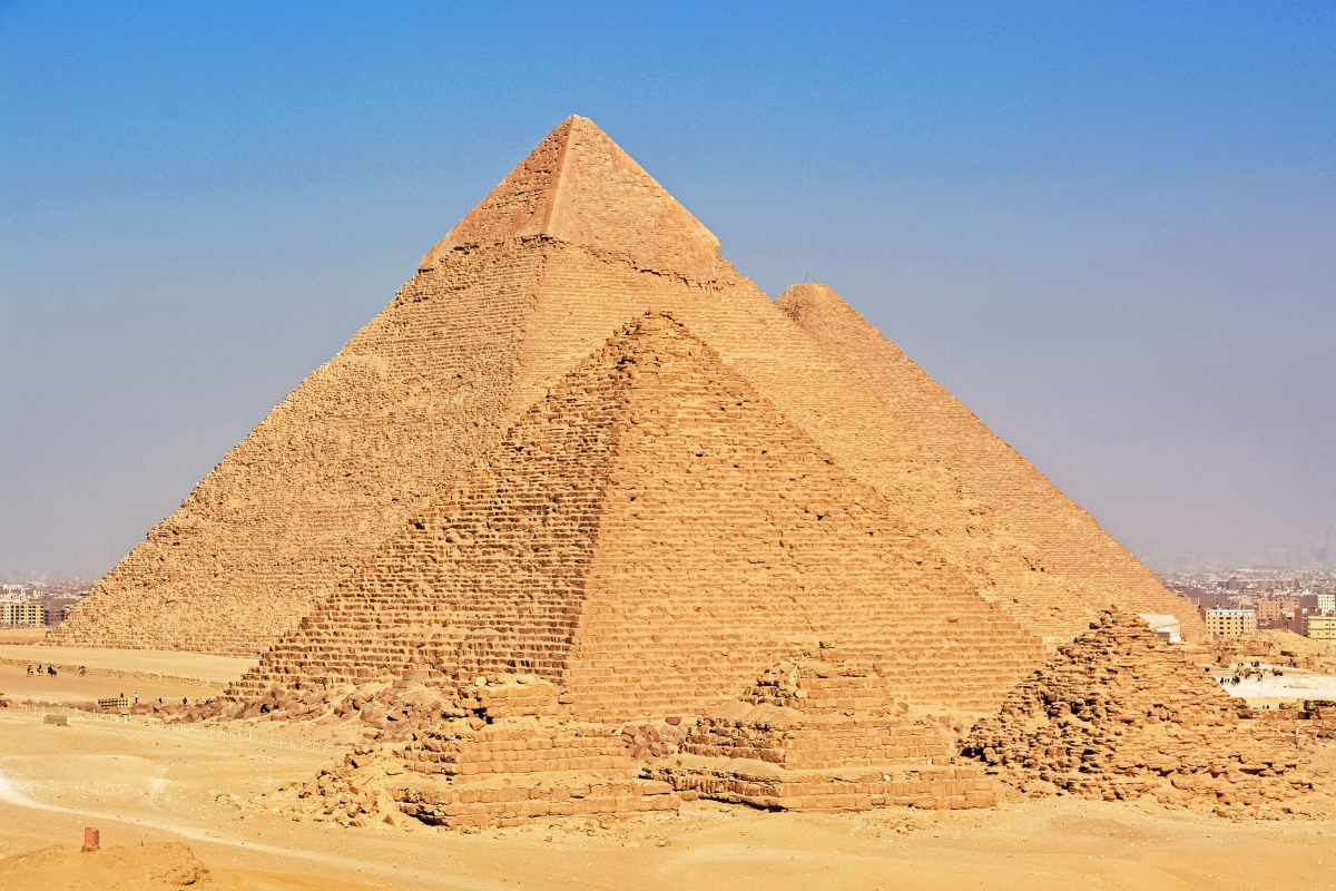 De store pyramider i Giza