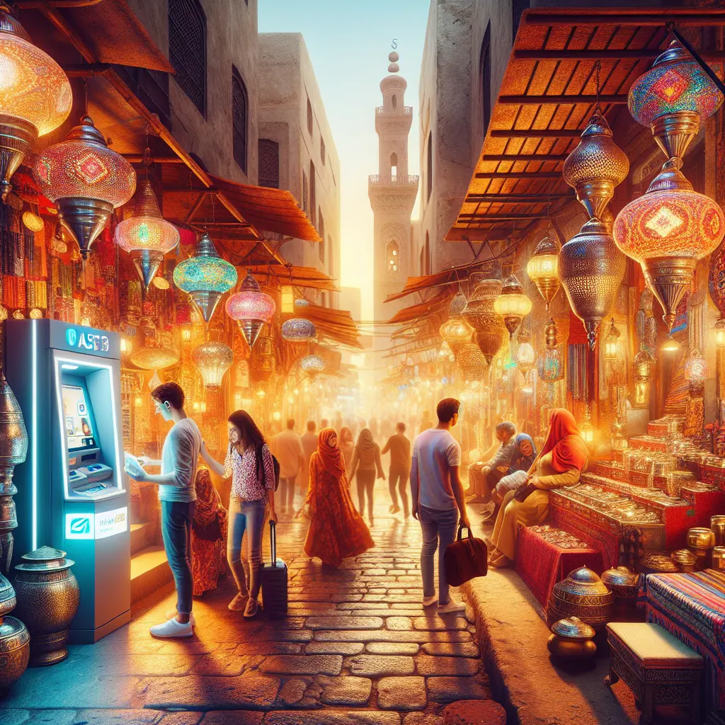 Sådan hæver du kontanter billigt i Kairo