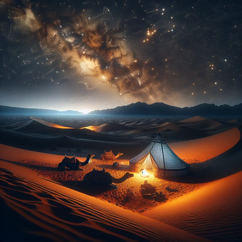 Sådan overnatter du i et beduintelt i Sinaiørkenen